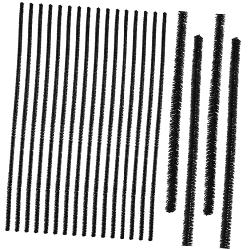 STOBOK 300 Stück Festival-DIY-Stick die schule die bescherung decor swor handgefertigtes DIY-Accessoire flexible Stange Festival biegbarer Stab verdrehter Stock Polyester Black STOBOK 300 Stück Festival-DIY-Stick die schule die bescherung decor swor handgefertigtes DIY-Accessoire flexible Stange Festival biegbarer Stab verdrehter Stock Polyester Black von STOBOK