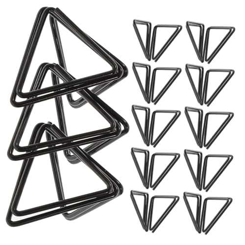 STOBOK 36 Stück Dreieckiger Geldscheinhalter Geburtstag Gold ästhetisch Ort Party Büroklammern groß Büroklammern im Miniformat dreieckige Memo-Clips Memohalter Aluminiumlegierung Black STOBOK 36 Stück Dreieckiger Geldscheinhalter Geburtstag Gold ästhetisch Ort Party Büroklammern groß Büroklammern im Miniformat dreieckige Memo-Clips Memohalter Aluminiumlegierung Black von STOBOK