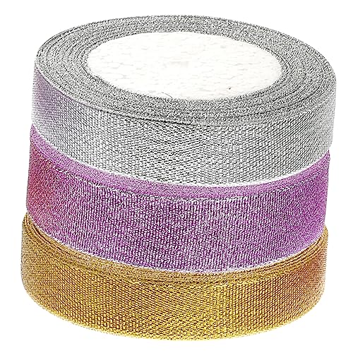 STOBOK 3Rollen Festivalpaketband Multifunktionsgeschenkband Strapazierfähigem für DIY Projekte Hochzeitsdekorationen und STOBOK 3Rollen Festivalpaketband Multifunktionsgeschenkband Strapazierfähigem für DIY Projekte Hochzeitsdekorationen und von STOBOK