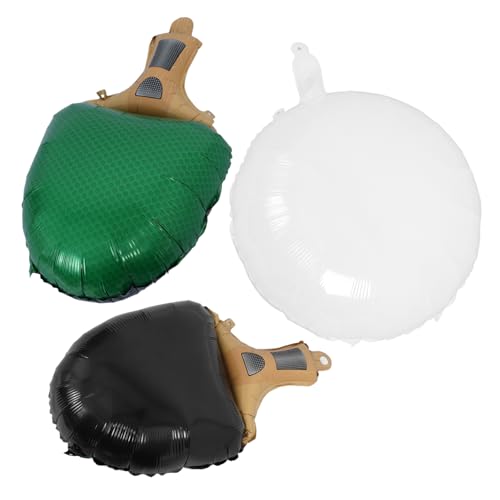STOBOK 3st Tischtennisschläger-ballon Aluminium 2025 Silberne Luftballons 3. Geburtstagsdekorationen Tanzballballon Digitale Dekoration Feierballons Grad Ballon Sportballon Aluminiumfolie STOBOK 3st Tischtennisschläger-ballon Aluminium 2025 Silberne Luftballons 3. Geburtstagsdekorationen Tanzballballon Digitale Dekoration Feierballons Grad Ballon Sportballon Aluminiumfolie von STOBOK