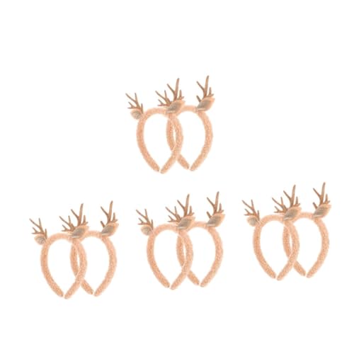 STOBOK 4 Sätze Geweih Stirnband Weihnachten Haarreif Weihnachts Haarschmuck Weihnachtsmützen Für Erwachsene Weihnachtsstirnbänder Weihnachtsstirnband Für Damen Haarband Stoff 2 Stück * 4 STOBOK 4 Sätze Geweih Stirnband Weihnachten Haarreif Weihnachts Haarschmuck Weihnachtsmützen Für Erwachsene Weihnachtsstirnbänder Weihnachtsstirnband Für Damen Haarband Stoff 2 Stück * 4 von STOBOK