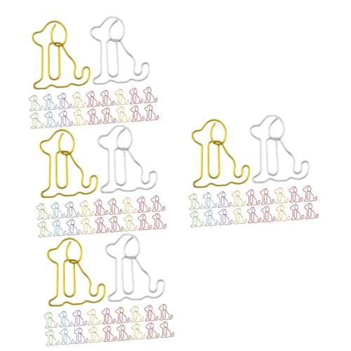 STOBOK 4 Sätze Hunde-büroklammer Hundeclip Clips Geformt Kleine Papierklammern Dackel Gesteckt Unterlagen Briefklammer Buchklammern Datei-clip Büroklammern Fürs Büro Metall 30 Stück * 4 STOBOK 4 Sätze Hunde-büroklammer Hundeclip Clips Geformt Kleine Papierklammern Dackel Gesteckt Unterlagen Briefklammer Buchklammern Datei-clip Büroklammern Fürs Büro Metall 30 Stück * 4 von STOBOK