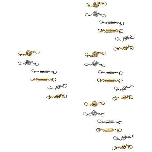 STOBOK 4 Sätze Magnetschnalle Schmuck Quetschperlen Magnetische Halskettenverschlüsse Magnetischer Schmuckverschluss Diy Schmuckverschluss Schmuck Diy Verschluss Kupfer 6 Paare * 4 STOBOK 4 Sätze Magnetschnalle Schmuck Quetschperlen Magnetische Halskettenverschlüsse Magnetischer Schmuckverschluss Diy Schmuckverschluss Schmuck Diy Verschluss Kupfer 6 Paare * 4 von STOBOK
