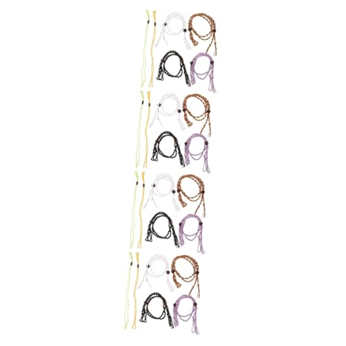 STOBOK 4 Sätze Netz Tasche Gewebte Halskette Halskettenkordel Aus Stein Leer Halskette Mit Edelsteinhalter Halskette Seil Halskettenhalter Aus Kristallkäfig Holz 6 Stück * 4 STOBOK 4 Sätze Netz Tasche Gewebte Halskette Halskettenkordel Aus Stein Leer Halskette Mit Edelsteinhalter Halskette Seil Halskettenhalter Aus Kristallkäfig Holz 6 Stück * 4 von STOBOK