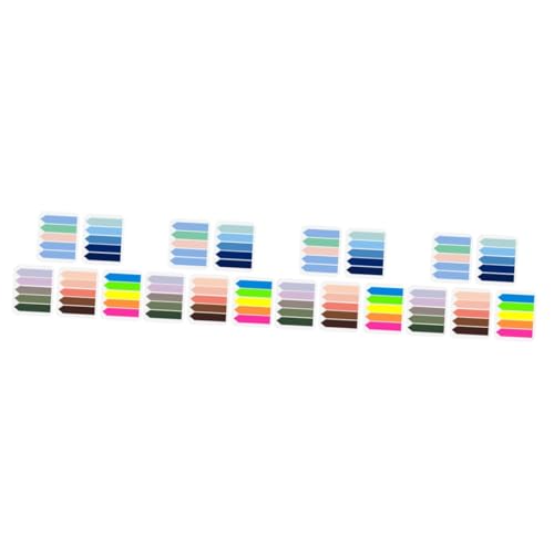 STOBOK 4 Sätze Pastellfarbene Klebestreifen Klebrige Seitenmarkierungsaufkleber Registerkarten Für Papierseiten Papiermarken-aufkleber Lesezeichen Das Haustier Colorful 5 Packungen * 4 STOBOK 4 Sätze Pastellfarbene Klebestreifen Klebrige Seitenmarkierungsaufkleber Registerkarten Für Papierseiten Papiermarken-aufkleber Lesezeichen Das Haustier Colorful 5 Packungen * 4 von STOBOK
