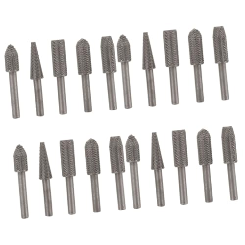 STOBOK 4 Sätze Rotierendes Stahlfeilenset Holzbearbeitungsschnitzwerkzeuge Schleifstahl Gravierbit Holzbearbeitungswerkzeuge Rotierendes Schnitzwerkzeug Gravierbits 5 Stücke * 4 STOBOK 4 Sätze Rotierendes Stahlfeilenset Holzbearbeitungsschnitzwerkzeuge Schleifstahl Gravierbit Holzbearbeitungswerkzeuge Rotierendes Schnitzwerkzeug Gravierbits 5 Stücke * 4 von STOBOK
