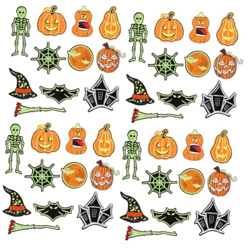STOBOK 4 Sätze süße Aufnäher für Rucksäcke Kleidungsstück Halloween-Applikationen geformt halloween dekoration halloween decoration kreative DIY-Patches Flicken für Kleidung Polyester STOBOK 4 Sätze süße Aufnäher für Rucksäcke Kleidungsstück Halloween-Applikationen geformt halloween dekoration halloween decoration kreative DIY-Patches Flicken für Kleidung Polyester von STOBOK