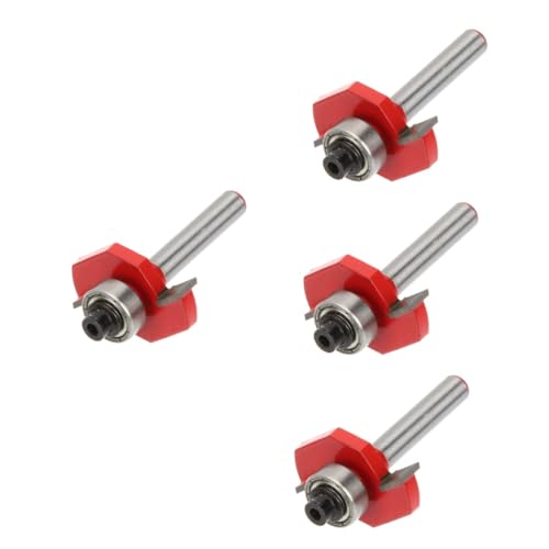STOBOK 4 Stück Ball T-förmiges Messer Schneiden Holzbearbeitungswerkzeuge Holzbearbeitungs-Bit bohrständer Router-Bit Router-Werkzeug-Bits Fräser Rostfreier Stahl STOBOK 4 Stück Ball T-förmiges Messer Schneiden Holzbearbeitungswerkzeuge Holzbearbeitungs-Bit bohrständer Router-Bit Router-Werkzeug-Bits Fräser Rostfreier Stahl von STOBOK