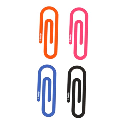 STOBOK Metall-lesezeichen 4 Stück Exquisite Büroklammern Helle Clips Für Buchlesemarker Büroklammer STOBOK Metall-lesezeichen 4 Stück Exquisite Büroklammern Helle Clips Für Buchlesemarker Büroklammer von STOBOK