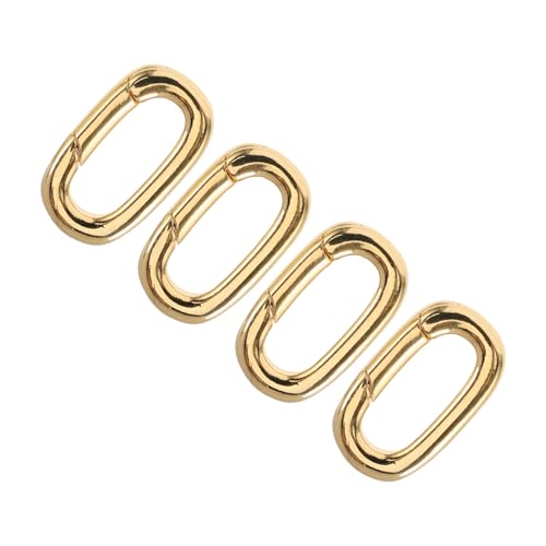 STOBOK 4 Stück Schmuckanschlussschnalle Kettenverkürzer-clip Schmuckverschlüsse Für Armbänder Halskettenschnalle Selber Machen Halskettenverstärker Für Halsketten Kupfer Golden STOBOK 4 Stück Schmuckanschlussschnalle Kettenverkürzer-clip Schmuckverschlüsse Für Armbänder Halskettenschnalle Selber Machen Halskettenverstärker Für Halsketten Kupfer Golden von STOBOK