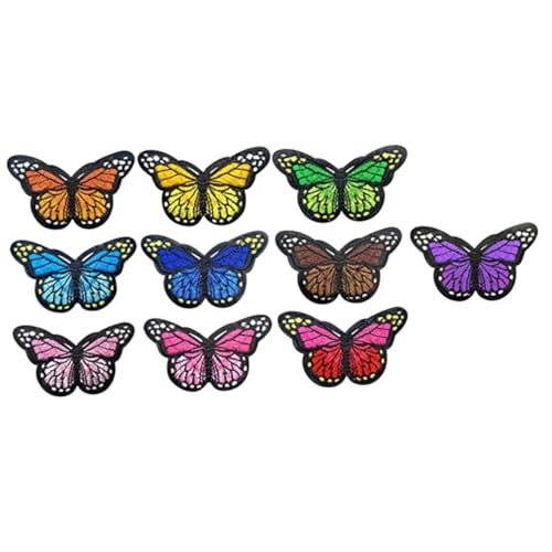 STOBOK 40stücke Diy Schmetterlings-patches Bestickte Applikationen Für Kleidung Einfaches Nähen Und Individuelle Dekoration STOBOK 40stücke Diy Schmetterlings-patches Bestickte Applikationen Für Kleidung Einfaches Nähen Und Individuelle Dekoration von STOBOK