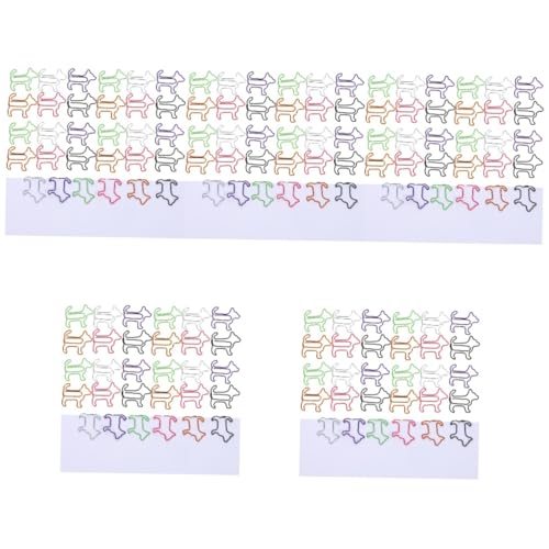 STOBOK 5 Sätze Büroklammer Für Welpen Hund Büroklammern Hochzeit Büroartikel Büromaterial Befestigungsclips Für Dokumente Multi-gebrauchspapierclips Rostfreier Stahl 60 Stück * 5 STOBOK 5 Sätze Büroklammer Für Welpen Hund Büroklammern Hochzeit Büroartikel Büromaterial Befestigungsclips Für Dokumente Multi-gebrauchspapierclips Rostfreier Stahl 60 Stück * 5 von STOBOK