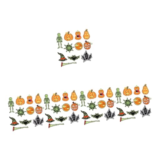 STOBOK 5 Sätze Flicken für Kleidung Kleidungsstück Patches für Rucksäcke halloween dekoration halloween decoration scopa dekorative Halloween-Aufnäher Halloween-Kleidungsflecken Polyester von STOBOK
