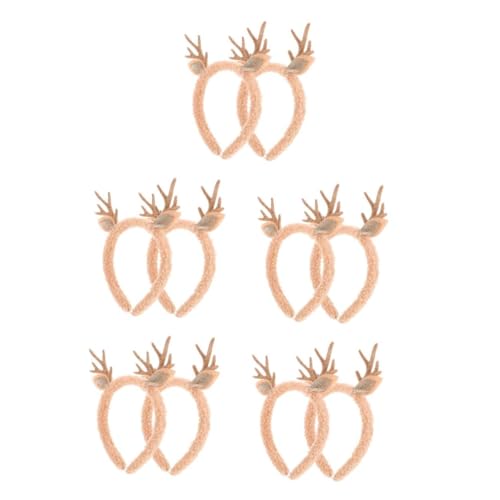 STOBOK 5 Sätze Geweih Stirnband Weihnachtselch Stirnband Weihnachts-rentier-stirnband Weihnachten Haarreif Weihnachts Haarschmuck Weihnachtskostüm Zubehör Weihnachtsstirnband 2 Stück * 5 STOBOK 5 Sätze Geweih Stirnband Weihnachtselch Stirnband Weihnachts-rentier-stirnband Weihnachten Haarreif Weihnachts Haarschmuck Weihnachtskostüm Zubehör Weihnachtsstirnband 2 Stück * 5 von STOBOK