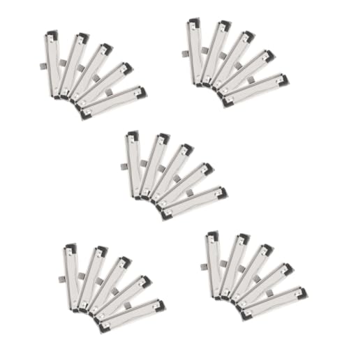 STOBOK 5 Sätze Mappe Clip Klemmbretter Aluminium Zwischenablage-ordner Klemmbrett Halterung Bürozubehör Cartape Bürobedarf Arbeitsklemmen Für Die Zwischenablage Metall Silver 5 Stück * 5 STOBOK 5 Sätze Mappe Clip Klemmbretter Aluminium Zwischenablage-ordner Klemmbrett Halterung Bürozubehör Cartape Bürobedarf Arbeitsklemmen Für Die Zwischenablage Metall Silver 5 Stück * 5 von STOBOK