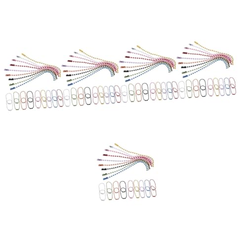 STOBOK 5 Sätze Metallperlenkette Schlüsselanhänger Weihnachtsdekoration Anhängerkette Fröhliche Bäume Bunte Party Farbige Festliche Kugelkette Schlüsselanhänger Kugelketten 100 Stück * 5 STOBOK 5 Sätze Metallperlenkette Schlüsselanhänger Weihnachtsdekoration Anhängerkette Fröhliche Bäume Bunte Party Farbige Festliche Kugelkette Schlüsselanhänger Kugelketten 100 Stück * 5 von STOBOK