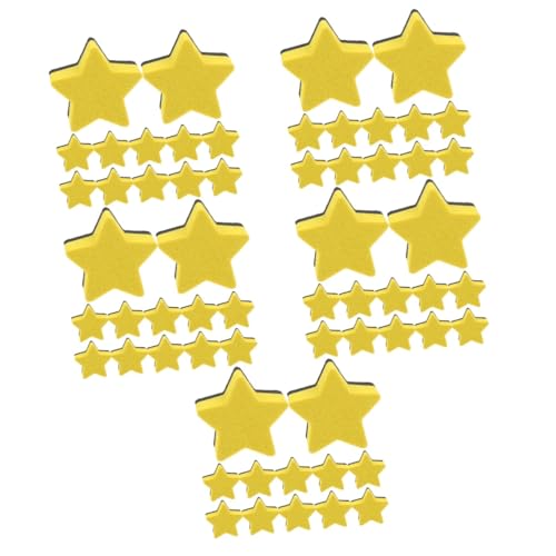 STOBOK 5 Sätze Pentagramm-radiergummi Trockener Radiergummi Nicht Markierungen Würfelunterlage Einhelll Tragbare Whiteboard-löscher Whiteboard-radiergummis Filzstoff Yellow 12 Stück * 5 STOBOK 5 Sätze Pentagramm-radiergummi Trockener Radiergummi Nicht Markierungen Würfelunterlage Einhelll Tragbare Whiteboard-löscher Whiteboard-radiergummis Filzstoff Yellow 12 Stück * 5 von STOBOK