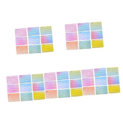 STOBOK 5 Stück 9 Notizblöcke klebrig büroartikel büromaterial tatsächl abziehbar Erinnerungen Pop gefüttert groß Pflicht farbige Karteikarten süße Notizaufkleber Notenvorrat Papier STOBOK 5 Stück 9 Notizblöcke klebrig büroartikel büromaterial tatsächl abziehbar Erinnerungen Pop gefüttert groß Pflicht farbige Karteikarten süße Notizaufkleber Notenvorrat Papier von STOBOK