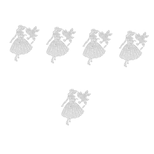 STOBOK 5 Stück Präge-Stanzform gestanzt Stanzformen für die Kartenherstellung craftcuttermesser bilderrahmen für Schablonen für die Kartenherstellung Scrapbooking-Stanzformen Silver von STOBOK