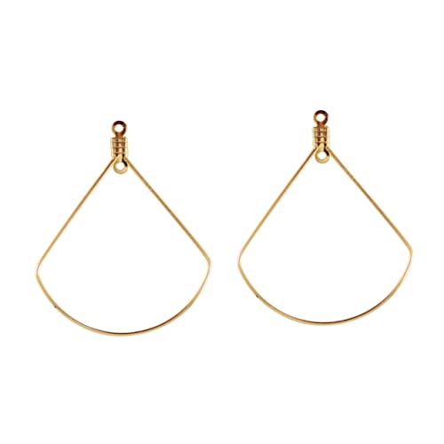 STOBOK 50 Stück Anhänger Für Die Schmuckherstellung Reiz Ohrring Bausatz Anhänger Für Schmuckherstellung Schmuckherstellungssets Für Erwachsene Golden Rostfreier Stahl STOBOK 50 Stück Anhänger Für Die Schmuckherstellung Reiz Ohrring Bausatz Anhänger Für Schmuckherstellung Schmuckherstellungssets Für Erwachsene Golden Rostfreier Stahl von STOBOK
