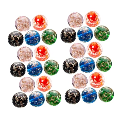 STOBOK 50 Stück Leuchtende Glasperlen Perlen Für Schmuckhersteller Charm Abstandsperlen Runde Glasperlen Abstandshalter Für Halskettenanhänger Perlen Zur Schmuckherstellung Spacer Perlen STOBOK 50 Stück Leuchtende Glasperlen Perlen Für Schmuckhersteller Charm Abstandsperlen Runde Glasperlen Abstandshalter Für Halskettenanhänger Perlen Zur Schmuckherstellung Spacer Perlen von STOBOK