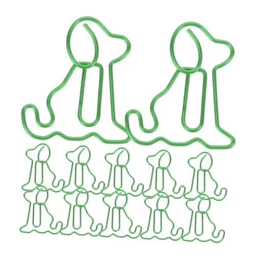 STOBOK 50 Stück Niedliche Büroklammer Planer Büroklammern Dekorative Clips Büroklammern in Tierform Tierisches Lesezeichen Süße Büroklammern Schöner Lesezeichenclip Green Metall STOBOK 50 Stück Niedliche Büroklammer Planer Büroklammern Dekorative Clips Büroklammern in Tierform Tierisches Lesezeichen Süße Büroklammern Schöner Lesezeichenclip Green Metall von STOBOK