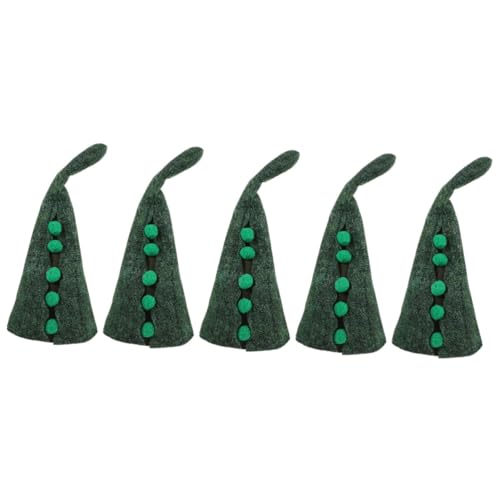 STOBOK 5St Erbsenhut Halloween-Hutkostüm Piratenhut Halloweenkostüm Kopfbedeckung heiligen Hüte Kostümzubehör Kostümhut Halloween-Party-Kostüm Halloween-Cosplay-Kostüm gefühlt Olive Green STOBOK 5St Erbsenhut Halloween-Hutkostüm Piratenhut Halloweenkostüm Kopfbedeckung heiligen Hüte Kostümzubehör Kostümhut Halloween-Party-Kostüm Halloween-Cosplay-Kostüm gefühlt Olive Green von STOBOK