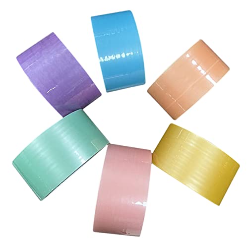STOBOK 6 Rollen Ballband Farbenfrohe Bänder Klebeband Farbige Kugelbänder Helles Farbband Klebrige Spielzeugbänder Diy Bunte Bälle Bänder Mit Stressbändern Farbiges Band Plastik STOBOK 6 Rollen Ballband Farbenfrohe Bänder Klebeband Farbige Kugelbänder Helles Farbband Klebrige Spielzeugbänder Diy Bunte Bälle Bänder Mit Stressbändern Farbiges Band Plastik von STOBOK