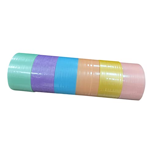 STOBOK 6 Rollen Klebriger Ball Kids Toys Doppelseitiges Klebeband Selbstklebende Klebebänder Transparentes Klebeband Dekompressionsbänder Panzertape Bunt Hoch Unruhig Selbstgemacht Kind von STOBOK