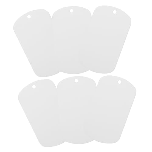 STOBOK 6 Stück Edelstahl Gravurrohlinge Für Beschilderungen Blanko Schilder Zum Basteln Aufkleber Etiketten Kabel Etiketten Etikettenaufkleber Blanko Visitenkarten Blanko STOBOK 6 Stück Edelstahl Gravurrohlinge Für Beschilderungen Blanko Schilder Zum Basteln Aufkleber Etiketten Kabel Etiketten Etikettenaufkleber Blanko Visitenkarten Blanko von STOBOK