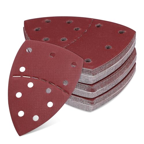 STOBOK 60 Stück Detail Schleifpapier für Schleifer Dreieckige Schleifpads mit Löchern Körnung für Gleichmäßige Ergebnisse Aluminiumoxid Vielseitig Einsetzbar STOBOK 60 Stück Detail Schleifpapier für Schleifer Dreieckige Schleifpads mit Löchern Körnung für Gleichmäßige Ergebnisse Aluminiumoxid Vielseitig Einsetzbar von STOBOK
