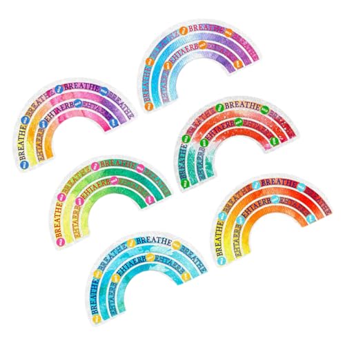 STOBOK Stickerpaket Sensorische Aufkleber Für Den Schreibtisch Atmen Beruhigendes Design Für Jungen Und Mädchen von STOBOK