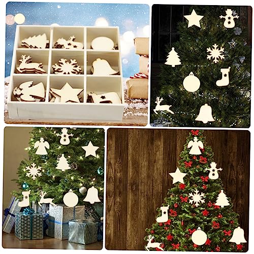 STOBOK 72 Stück 1 Satz Hölzerne Weihnachtsdekoration Hängend Ornamente Ausschnitte Dekorationen Dekorative Holzarbeiten Holzhandwerk Für Den Haushalt Einfache Holzhandwerke STOBOK 72 Stück 1 Satz Hölzerne Weihnachtsdekoration Hängend Ornamente Ausschnitte Dekorationen Dekorative Holzarbeiten Holzhandwerk Für Den Haushalt Einfache Holzhandwerke von STOBOK