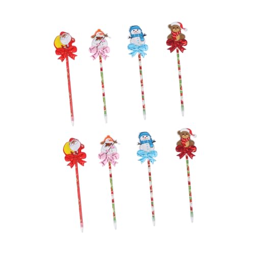 STOBOK 8 Stück Leuchtender Kugelschreiber Weihnachtskugelschreiber Kugelschreiber Mit Weihnachtsmotiv Kreativer Kugelschreiber Stift Für Studenten Schüler Kugelschreiber ' Plastik STOBOK 8 Stück Leuchtender Kugelschreiber Weihnachtskugelschreiber Kugelschreiber Mit Weihnachtsmotiv Kreativer Kugelschreiber Stift Für Studenten Schüler Kugelschreiber ' Plastik von STOBOK
