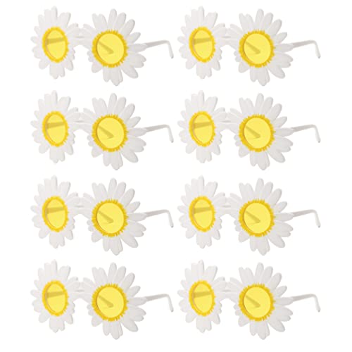 STOBOK 8 Stücke Partybrille Gänseblümchen Sonnenbrille Vintage Sonnenblumen Brille Spaßbrille für Damen Geburtstag Karneval Fasching Party Foto Requisitens Kostüm Zubehör STOBOK 8 Stücke Partybrille Gänseblümchen Sonnenbrille Vintage Sonnenblumen Brille Spaßbrille für Damen Geburtstag Karneval Fasching Party Foto Requisitens Kostüm Zubehör von STOBOK