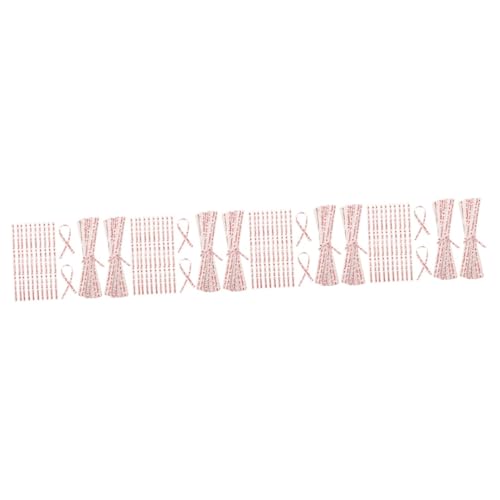 STOBOK 8000 Zhasi Bevorzugen Sie Taschenkrawatten durchsichtige Partytüten Lutscher Krawatten gedrehte Bänder für Taschen Brot Krawatten Liebe Brotbeutel Kabelbinder Papier Weiß von STOBOK