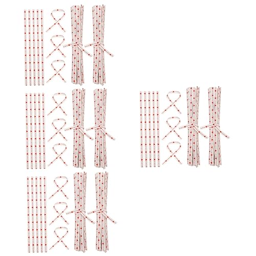 STOBOK 8000 Zhasi Taschen für Brezelstangen Clip für Kaffeebeutel Süßigkeiten Lutscher Brot Krawatten gedrehte Bänder für Taschen Verschlussbänder für Brotbeutel Siegel Snack-Tasche von STOBOK