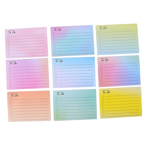 STOBOK 9 Aufkleber beachten Unterlage Schreibtisch Notizen Haftnotiz büroartikel büromaterial binder org Memo-Aufkleber für den täglichen Gebrauch entzückende Notizaufkleber Papier STOBOK 9 Aufkleber beachten Unterlage Schreibtisch Notizen Haftnotiz büroartikel büromaterial binder org Memo-Aufkleber für den täglichen Gebrauch entzückende Notizaufkleber Papier von STOBOK