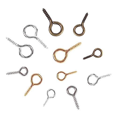 STOBOK 960 Stück kreative Augenschraube Schmuck Bausätze Herstellung schrauben Schlüssel bastelzeug handwerkskunst the craft Mini-Schraubstifte Schraubpflock zum Basteln STOBOK 960 Stück kreative Augenschraube Schmuck Bausätze Herstellung schrauben Schlüssel bastelzeug handwerkskunst the craft Mini-Schraubstifte Schraubpflock zum Basteln von STOBOK