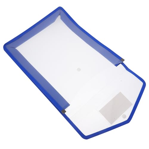 STOBOK Aktenordner Material Wasserdichter Dokumentenhalter mit Tragegriff Transparenter Büroordner für Dokumente für Büro und Zuhause Geräumiger Stauraum für Effektive STOBOK Aktenordner Material Wasserdichter Dokumentenhalter mit Tragegriff Transparenter Büroordner für Dokumente für Büro und Zuhause Geräumiger Stauraum für Effektive von STOBOK
