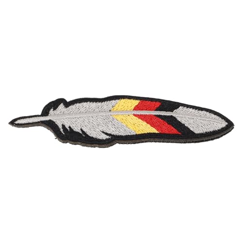 STOBOK Armband-Rucksack-Patch Flaggenpatches bestickt Flecken Kleidung Party deutschland Leichtgewichtiger Patch dekorativer Haken- und Schlaufenaufnäher schöner Hutaufnäher Polyester von STOBOK