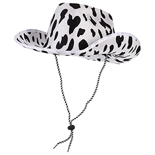 Hut Kuh Druck Hut Leistung Hut Party Feier Dekorative Hut für Cosplay Kostüm Weihnachten Party Weiß Schwarz Hut Kuh Druck Hut Leistung Hut Party Feier Dekorative Hut für Cosplay Kostüm Weihnachten Party Weiß Schwarz von STOBOK