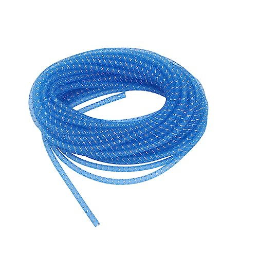 STOBOK Craft Mesh Tube Blaues Weihnachtsgirlande Blaue Lametta-Girlande Garn Netzschnur Mesh-schläuche Für Handwerk 8mm Maschenrohre Elastisches Band Gittergewebe Armband Schnur STOBOK Craft Mesh Tube Blaues Weihnachtsgirlande Blaue Lametta-Girlande Garn Netzschnur Mesh-schläuche Für Handwerk 8mm Maschenrohre Elastisches Band Gittergewebe Armband Schnur von STOBOK