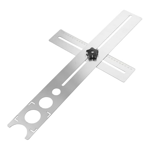 STOBOK Fliesenlochsucher mit Einstellbarem Universalmaßstab Präzise Bohrlochmessung für Keramik und Langlebig und Vielseitig Einsetzbar für Heimwerkerprojekte STOBOK Fliesenlochsucher mit Einstellbarem Universalmaßstab Präzise Bohrlochmessung für Keramik und Langlebig und Vielseitig Einsetzbar für Heimwerkerprojekte von STOBOK