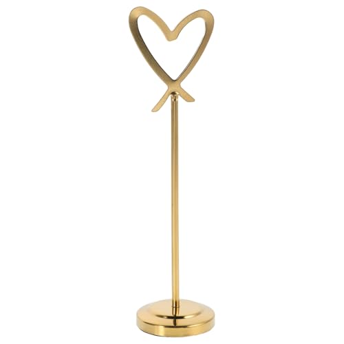STOBOK Foto-Memohalter In Herzform Aus Edelstahl Tischkartenhalter Präsentationsständer Für Grußkarten Fotos Notizen Und Menüs Fürs Büro STOBOK Foto-Memohalter In Herzform Aus Edelstahl Tischkartenhalter Präsentationsständer Für Grußkarten Fotos Notizen Und Menüs Fürs Büro von STOBOK