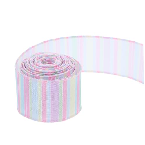 STOBOK Gewebtes Osterband mit Drahtrand Zum Verpacken für Die Herstellung Dekorativer Schleifen Bunte Polyesterbandrolle Bastelbedarf Verpackungsbänder STOBOK Gewebtes Osterband mit Drahtrand Zum Verpacken für Die Herstellung Dekorativer Schleifen Bunte Polyesterbandrolle Bastelbedarf Verpackungsbänder von STOBOK