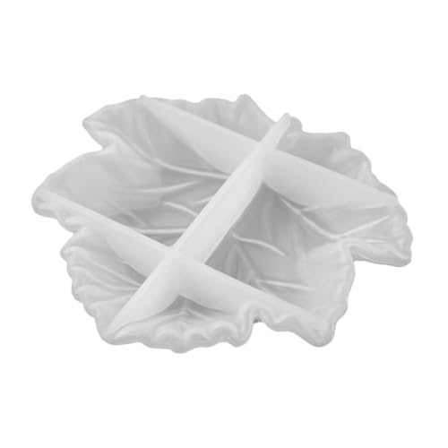 STOBOK Handmade Silikonform Für Epoxidharz Ahornblatt Tray Gießform Für Kreative Bastelprojekte Und Heimdekoration Langlebig Und Bruchsicher von STOBOK