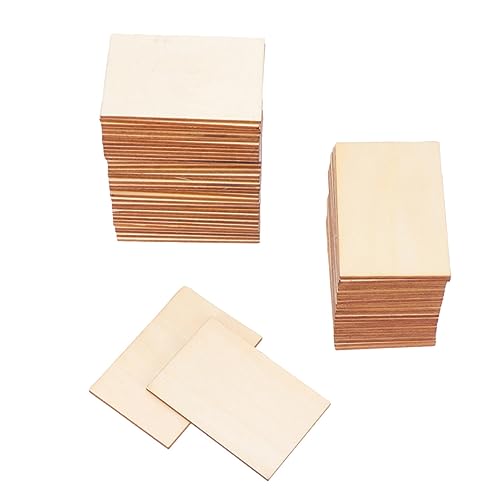 STOBOK Holzdekorstücke 2 Mm Dicke Rechteckige Holzscheiben Wohndekor-zubehör 10 X 15 Cm Partydekorationen STOBOK Holzdekorstücke 2 Mm Dicke Rechteckige Holzscheiben Wohndekor-zubehör 10 X 15 Cm Partydekorationen von STOBOK