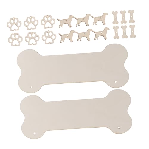 STOBOK 20stücke Teiliges Set Holzschild Hundeknochen Zum Dekorieren Diy Holzplaketten Unbeschichtet Glatt Und Einfach Zu Bemalen Für Kreative Heimdekoration Und Bastelprojekte STOBOK 20stücke Teiliges Set Holzschild Hundeknochen Zum Dekorieren Diy Holzplaketten Unbeschichtet Glatt Und Einfach Zu Bemalen Für Kreative Heimdekoration Und Bastelprojekte von STOBOK