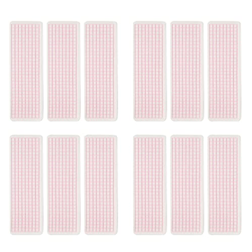 STOBOK Kreativität Nageldekorationen Lesezeichen Karten 40 PVC- Klebeband- Bord- Taschenkopftring Aufbewahrung Für Washi Tape Washi Tape Sample Boards Spender Kreativekraft von STOBOK